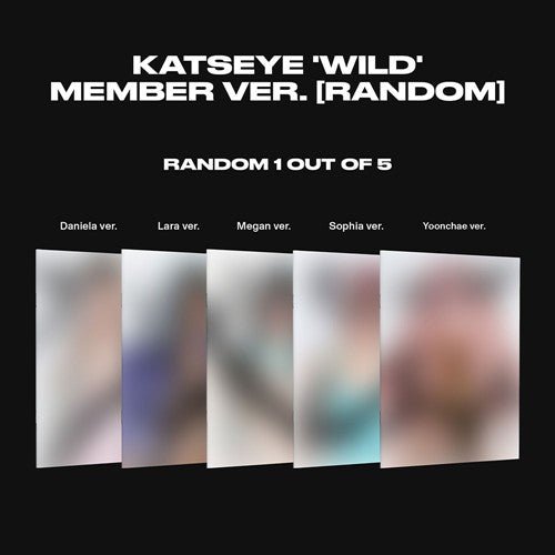 (Pre Order) Katseye  - Wild: Member Ver.