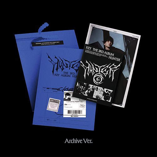(Pre Order) Key - Hunter (Archive Version) - KPop Idol