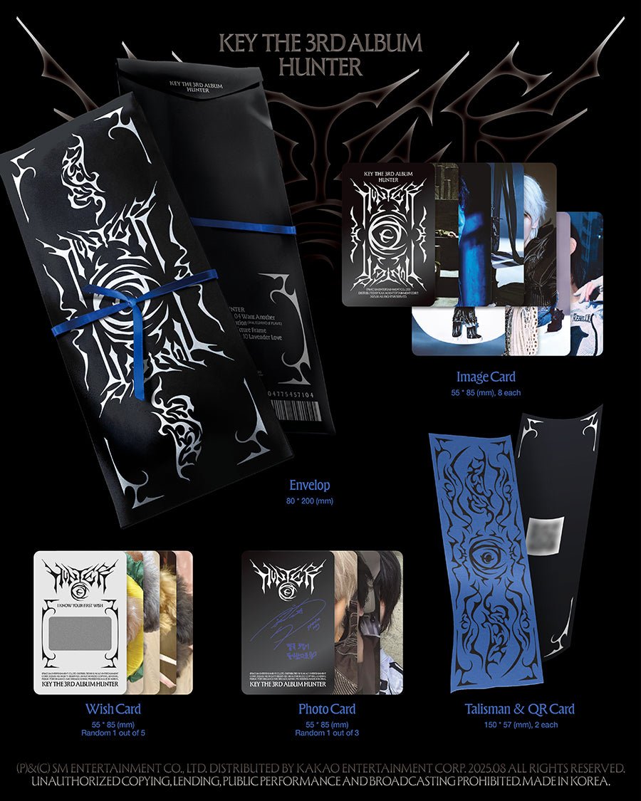 (Pre Order) Key - Hunter (Talisman Version) - KPop Idol