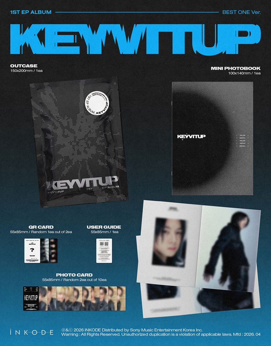 (Pre Order) Keyvitup - Keyvitup Platform Album - KPop Idol