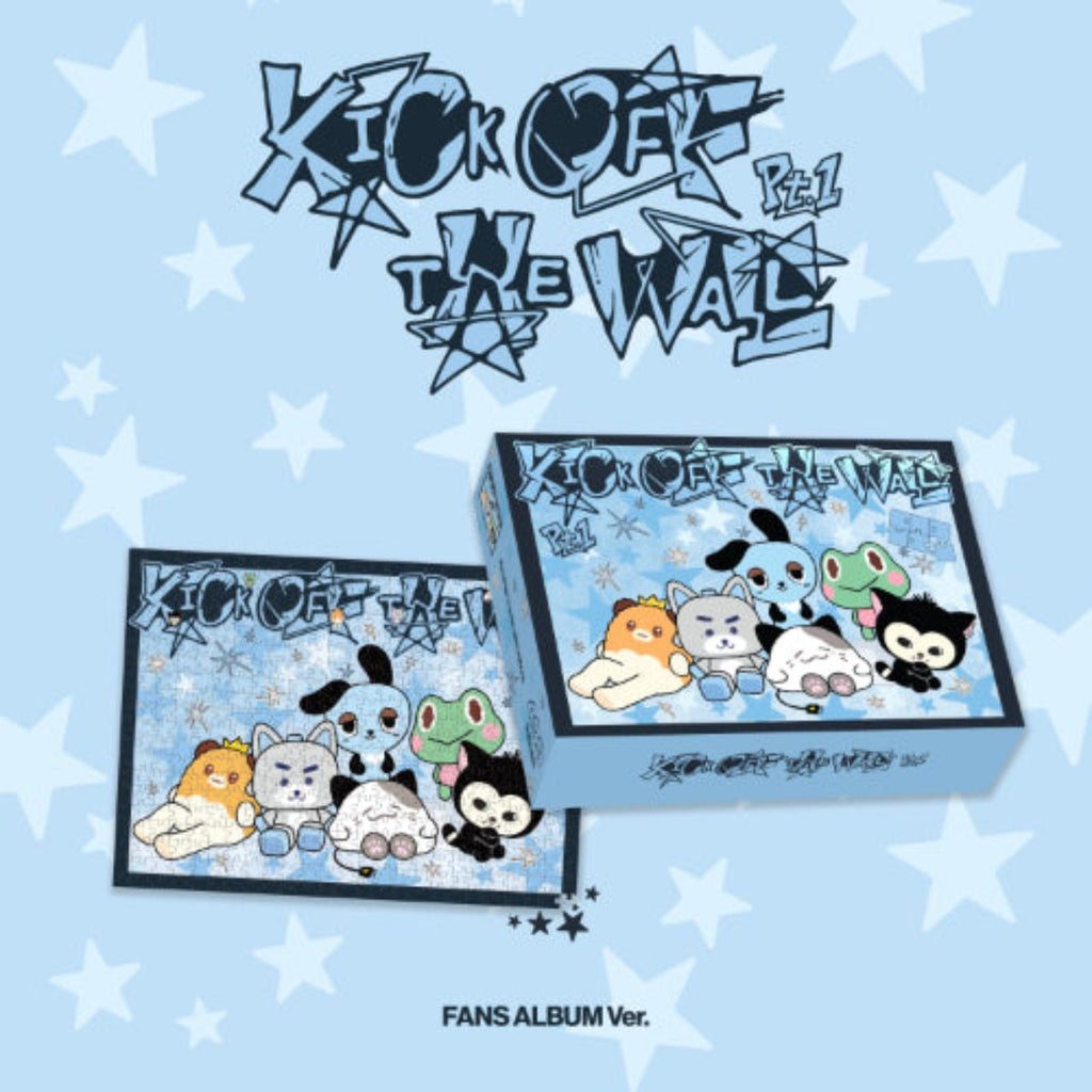 (Pre Order) KickFlip - Kick off the Wall Pt.1: FANs Album Ver. Limited - KPop Idol