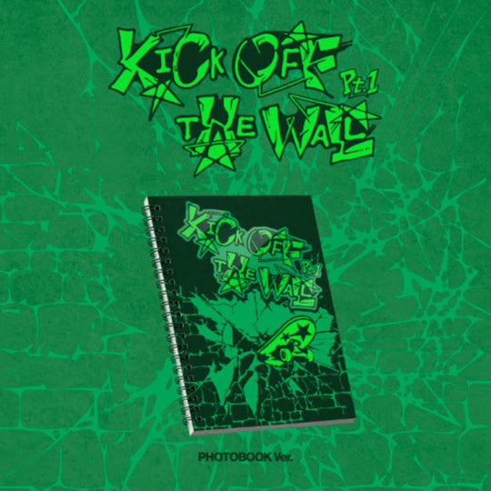 (Pre Order) KickFlip - Kick off the Wall Pt.1: Photobook Ver.