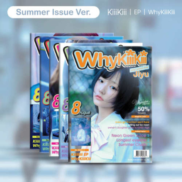 (Pre Order) KiiiKiii -WhyKiiiKiii: Summer Issue Ver.