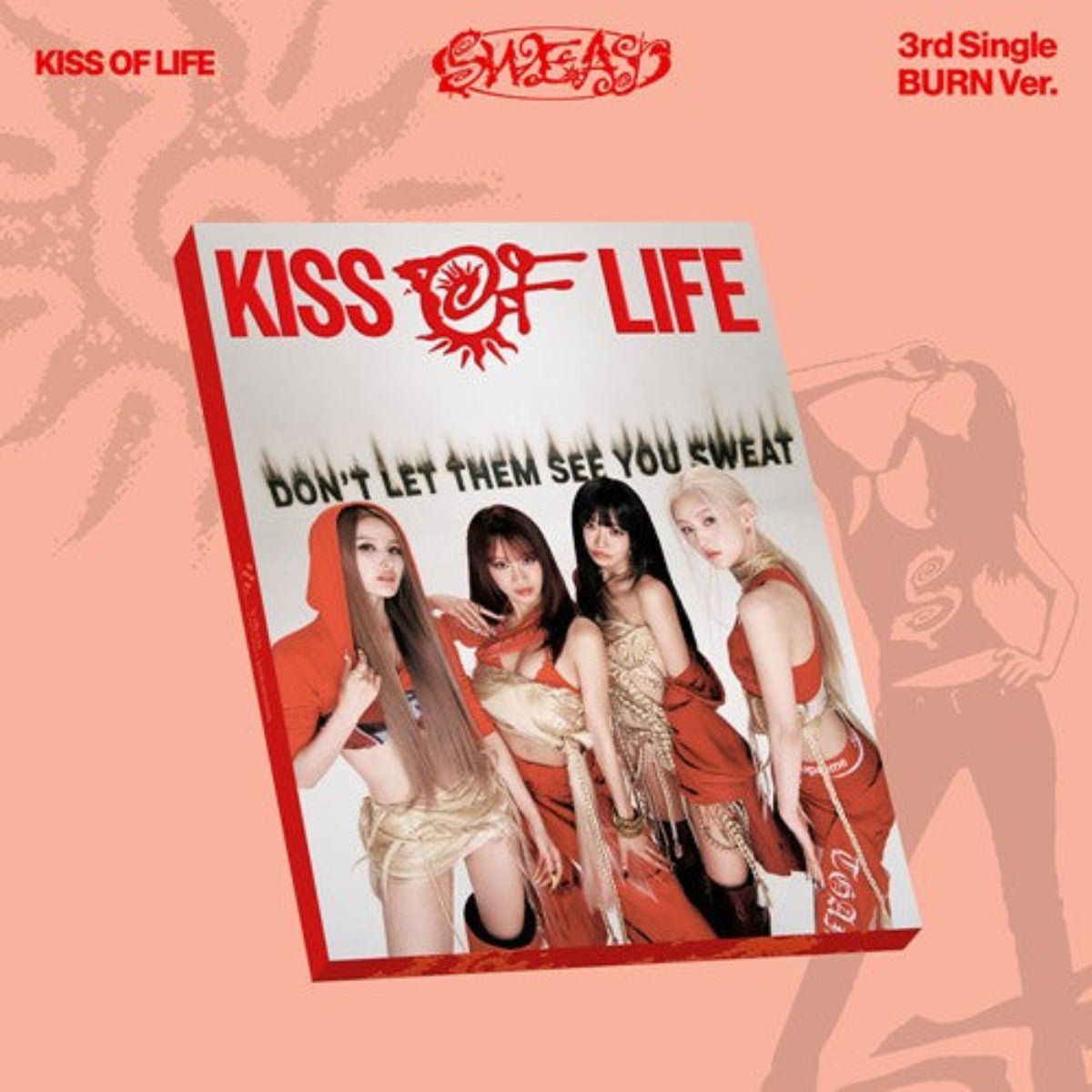 (Pre Order) Kiss of Life - Sweat: Burn Ver. - KPop Idol