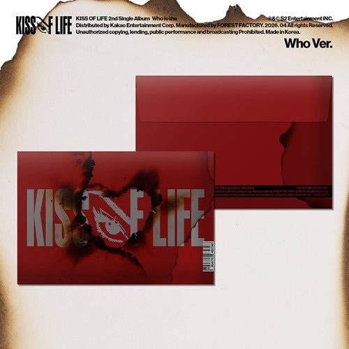 (Pre Order) Kiss of Life - Who is She: Who ver. - KPop Idol