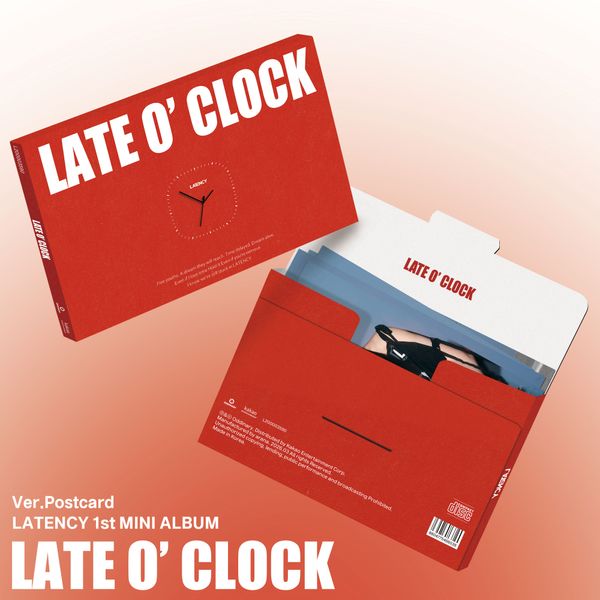 (Pre Order) Latency - Late O'Clock Postcard ver. - KPop Idol