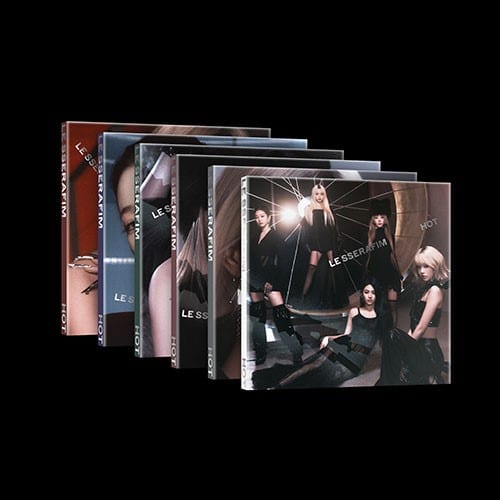 (Pre Order) Le Sserafim - Hot Compact Version (random version) - KPop Idol