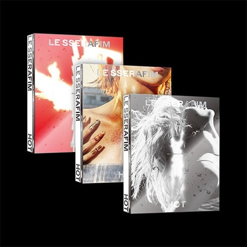 (Pre Order) Le Sserafim - Hot (random version) - KPop Idol