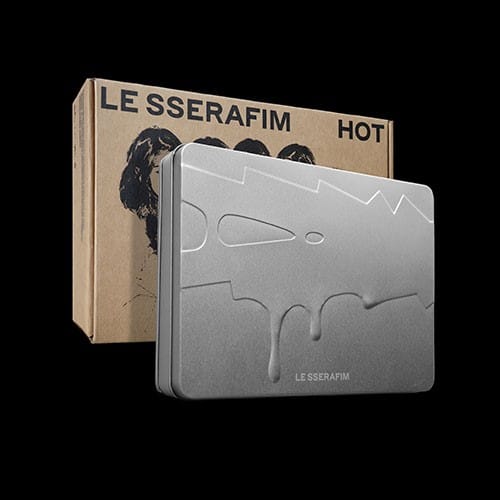 (Pre Order) Le Sserafim - Hot (Tin Case Version) - KPop Idol