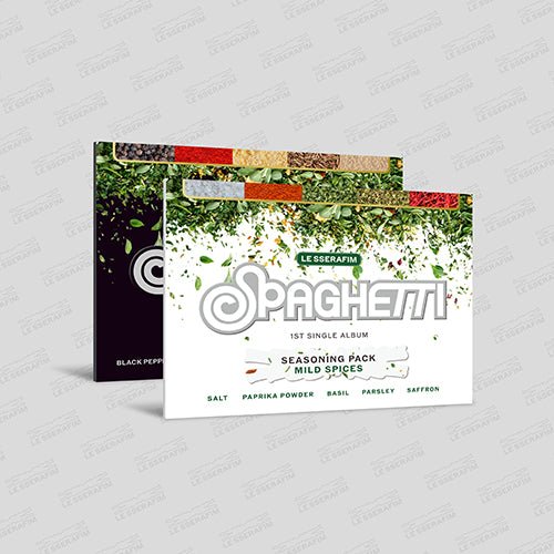 (Pre Order) Le Sserafim - Spaghetti Weverse Album Version with Weverse POB - KPop Idol