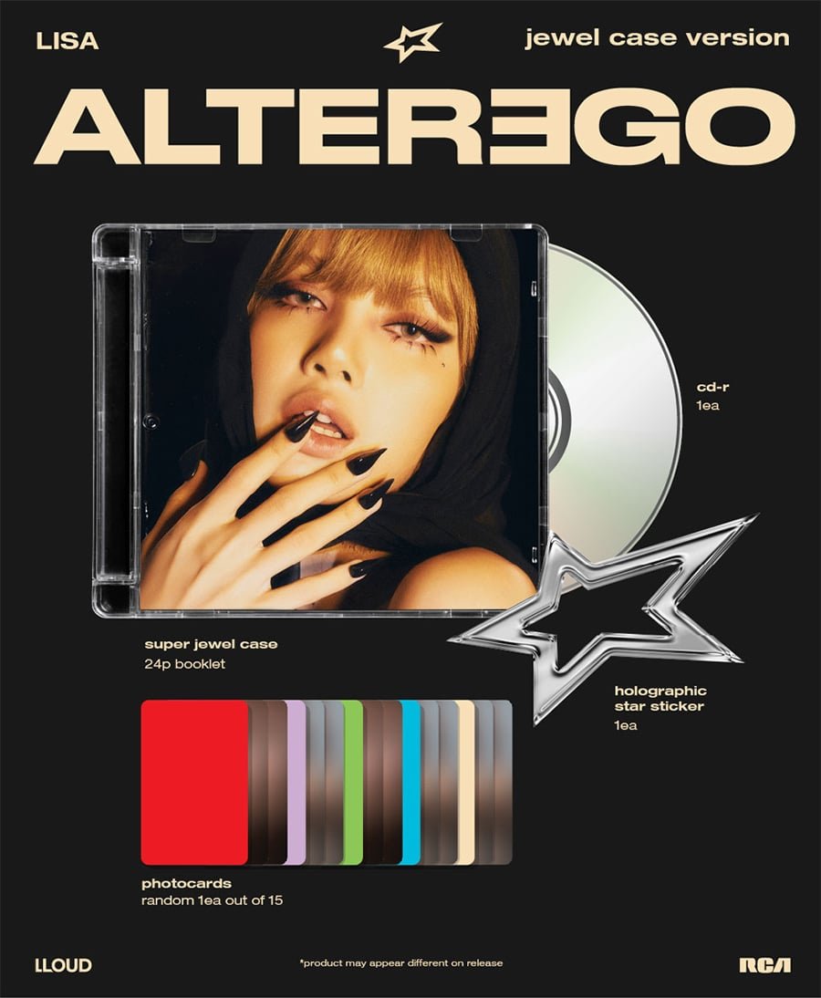 (Pre Order) Lisa - Alter Ego: Jewel Case - KPop Idol