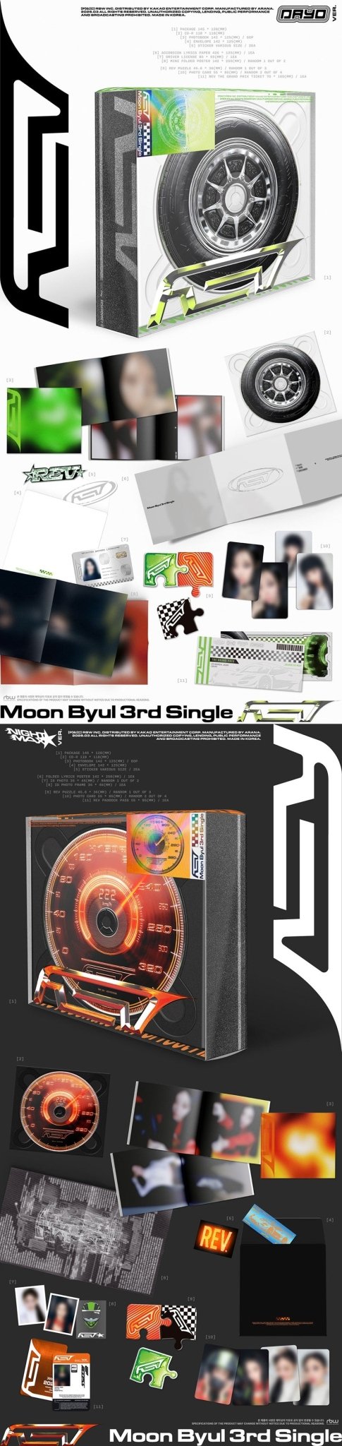 (Pre Order) Mamamoo Moon Byul - Rev - KPop Idol