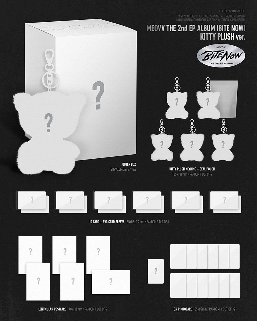 (Pre Order) MEOVV - Bite Now: Kitty Plush Ver. - KPop Idol