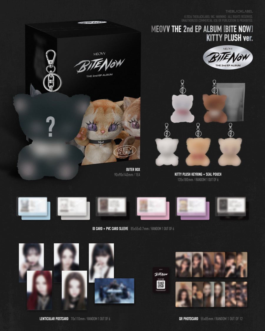 MEOVV -Bite Now: Kitty Plush Ver. - KPop Idol