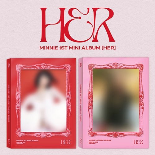 (Pre Order) Minnie - Her (random cover) with Soundwave POB - KPop Idol