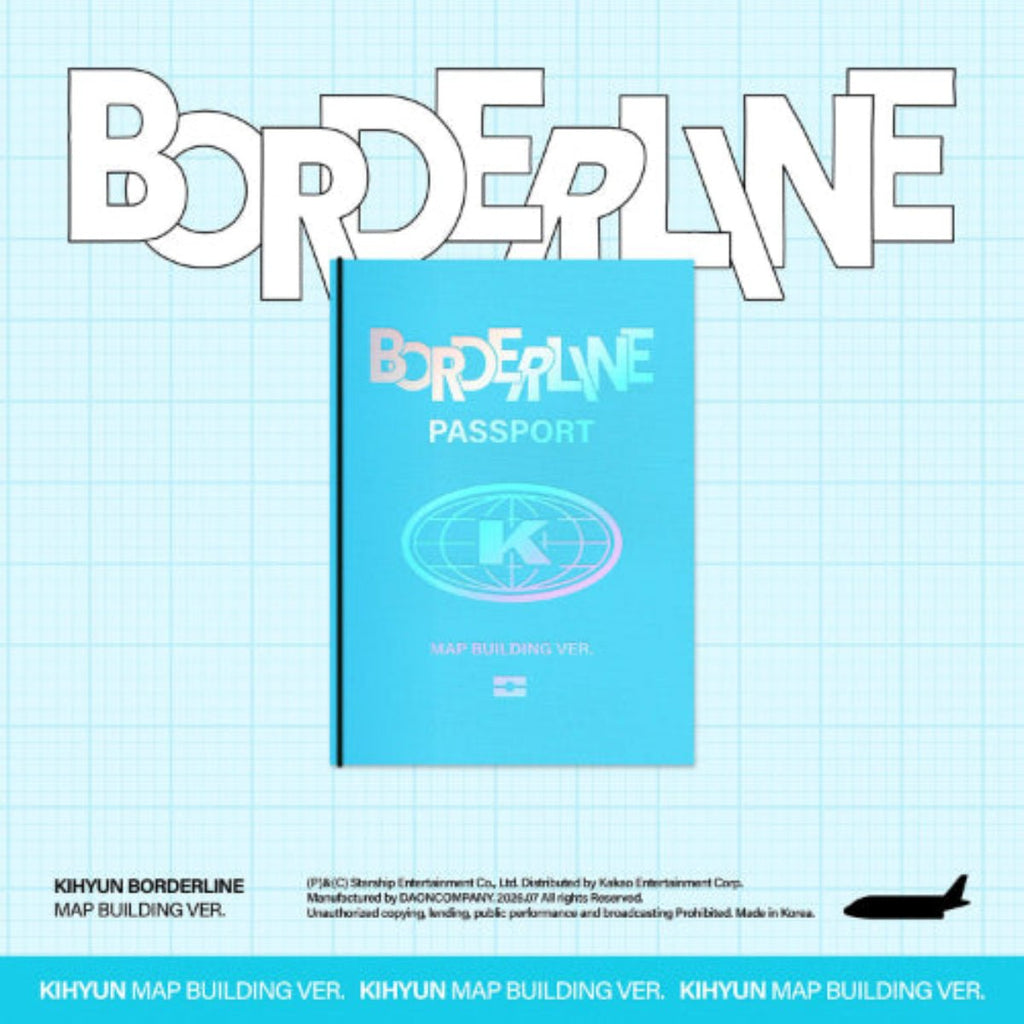 (Pre Order) MonstaX Kihyun - Borderline: Map Building Ver. - KPop Idol
