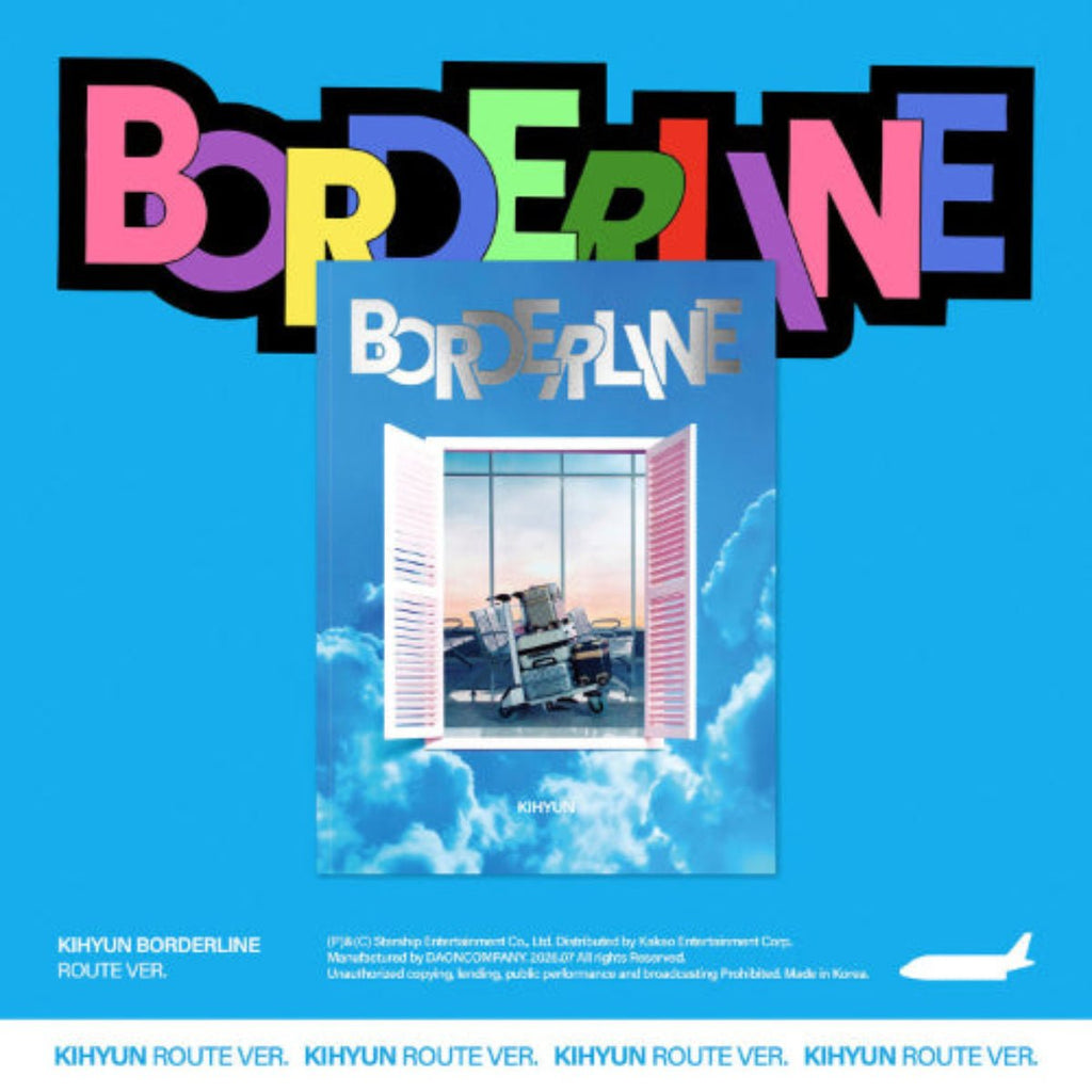(Pre Order) MonstaX Kihyun - Borderline: Route Ver. - KPop Idol