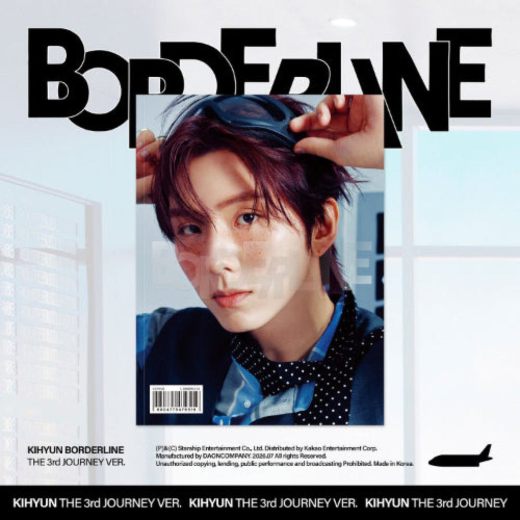 (Pre Order) MonstaX Kihyun - Borderline: The 3rd Journey Ver. - KPop Idol
