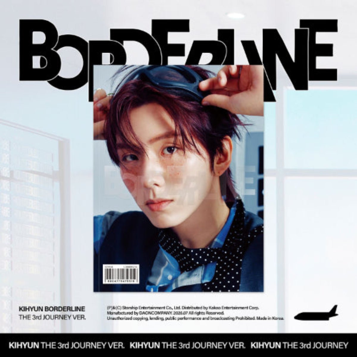 (Pre Order) MonstaX Kihyun - Borderline: The 3rd Journey Ver. - KPop Idol