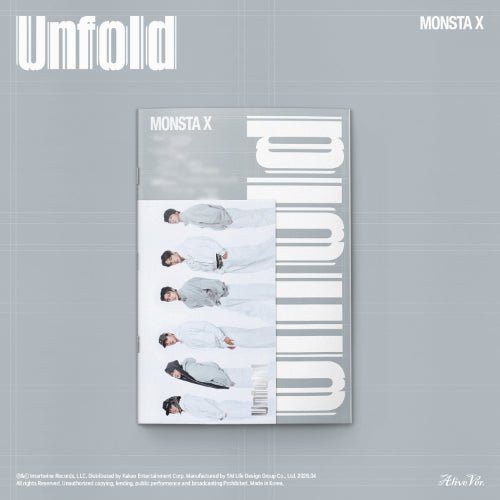 (Pre Order) MonstaX - Unfold Alive ver.