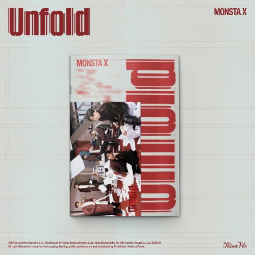 (Pre Order) MonstaX - Unfold Thirst ver.