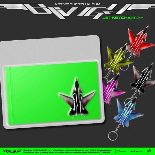 (Pre Order) NCT 127 - Blingy: JET Keychain Ver.