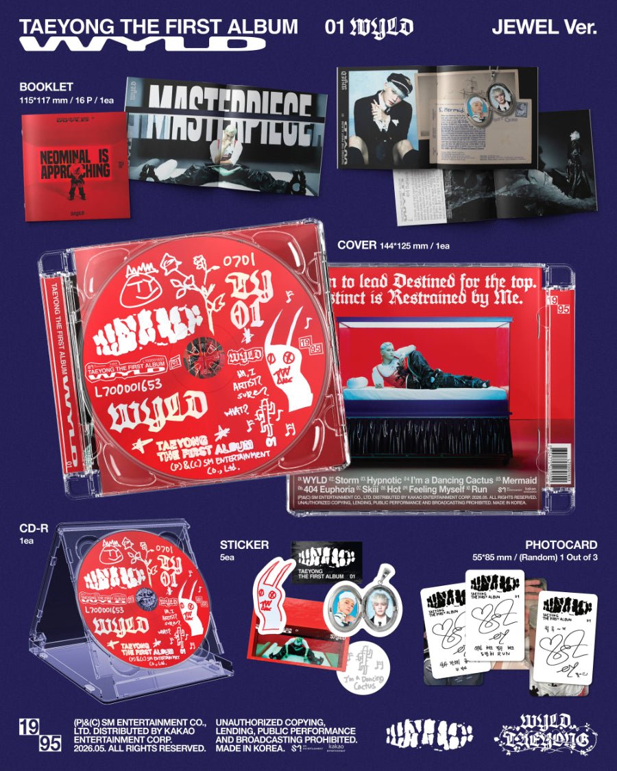 (Pre Order) NCT Taeyong - WLYD: Jewel Case Ver. - KPop Idol