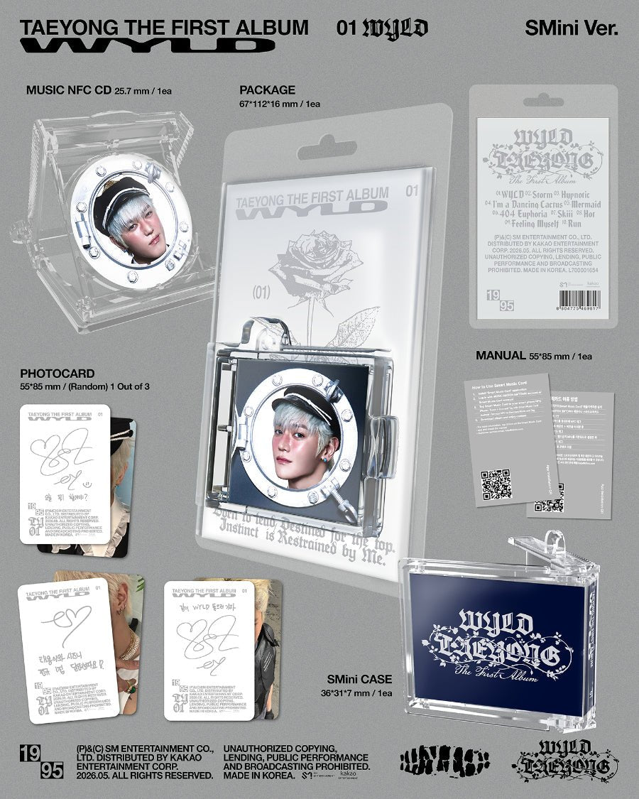 (Pre Order) NCT Taeyong - WLYD: SMini Ver. - KPop Idol
