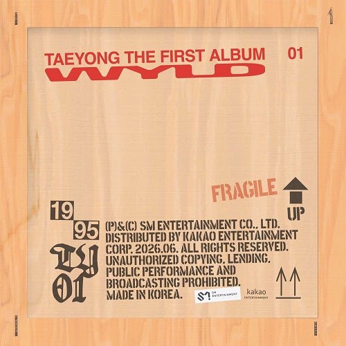 (Pre Order) NCT Taeyong - WYLD: Masterpiece Ver.