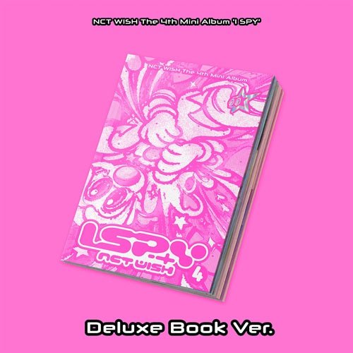 (Pre Order) NCT Wish - I Spy: Deluxe Book Ver. - KPop Idol