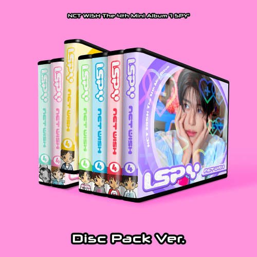 (Pre Order) NCT Wish - I Spy: Disc Pack Ver. - KPop Idol