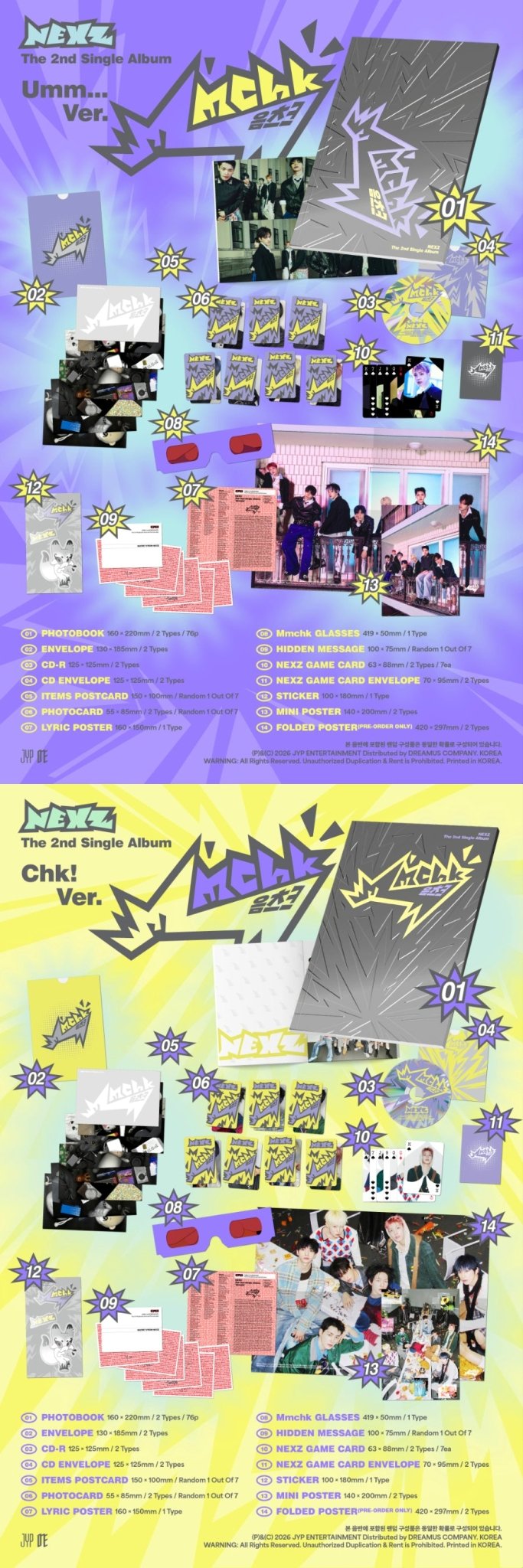 (Pre Order) NEXZ - Mmchk: Photobook ver. - KPop Idol