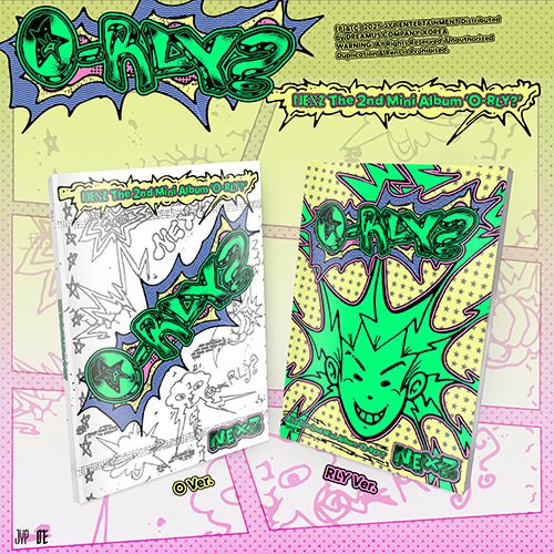 (Pre Order) NEXZ - O - RLY? Photobook Version (random cover) with Music Korea POB - KPop Idol