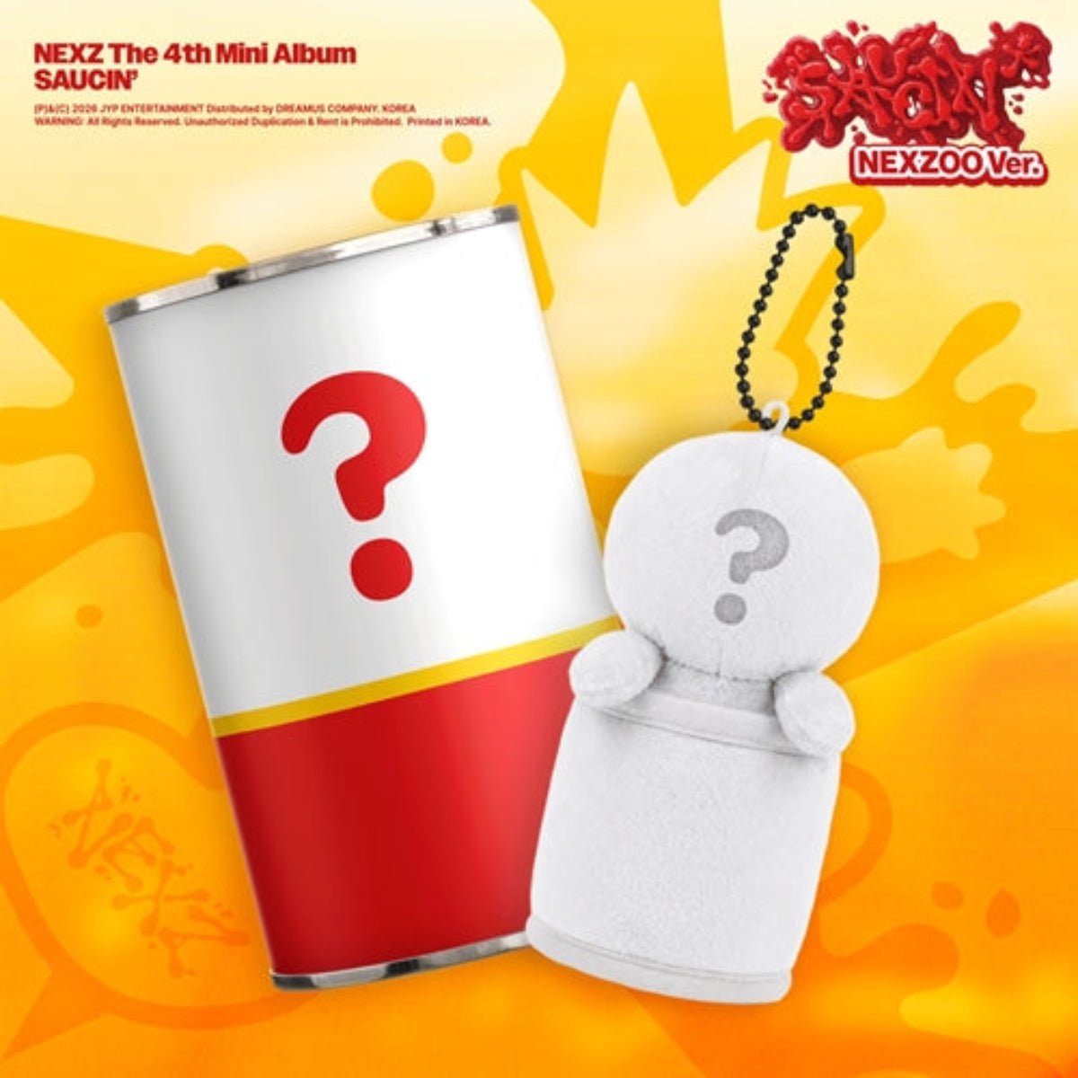 (Pre Order) NEXZ - Saucin': NEXZOO Ver. - KPop Idol