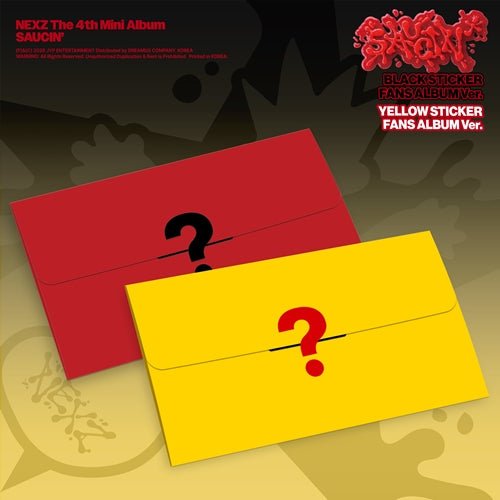 (Pre Order) NEXZ - Saucin': Sticker Fans Album Ver.