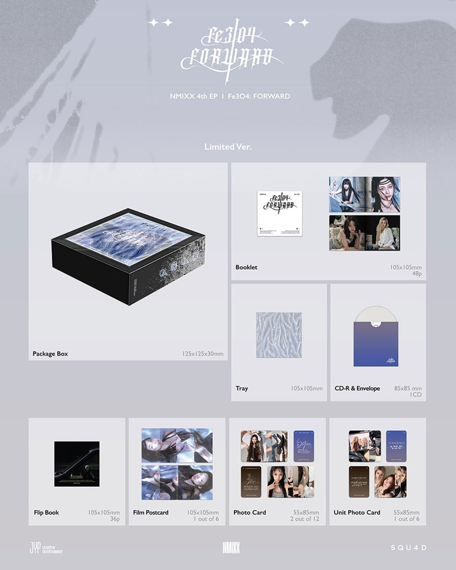 (Pre Order) NMIXX - Fe304: Forward (Limited Version) with Music Korea POB - KPop Idol