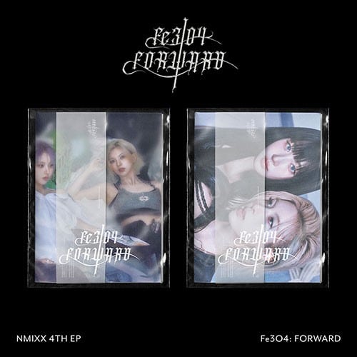 (Pre Order) NMIXX - Fe304: Forward (random cover) with Music Korea POB - KPop Idol