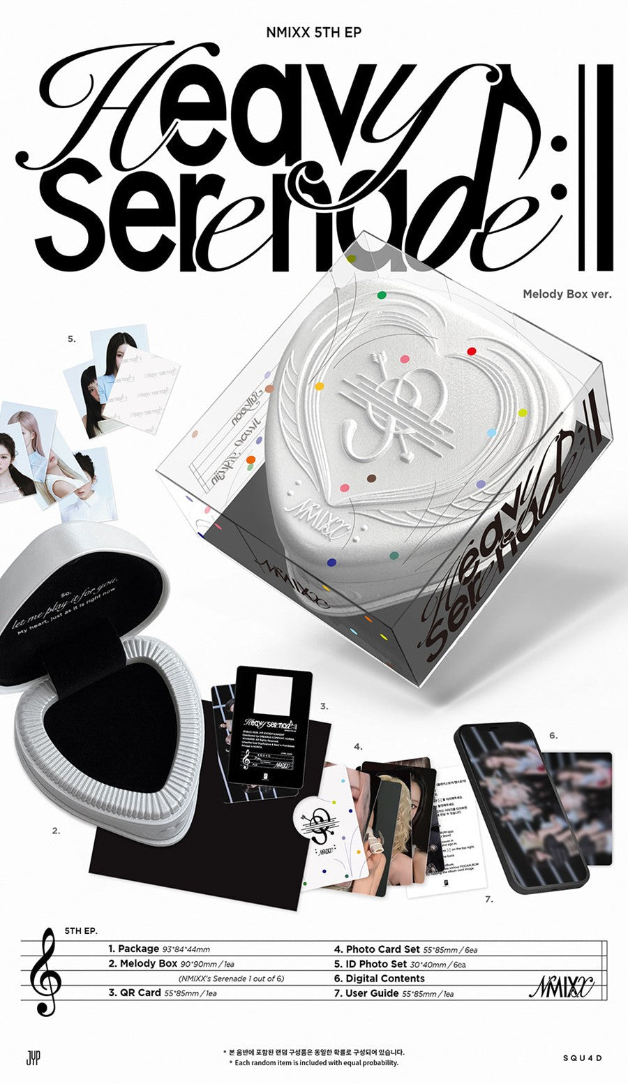 (Pre Order) NMIXX - Heavy Serenade: Melody Box Ver. - KPop Idol