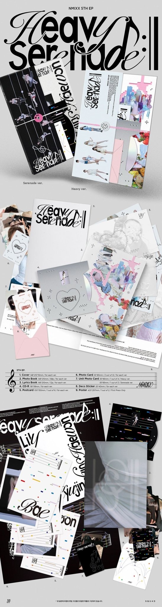 (Pre Order) NMIXX - Heavy Serenade: Photobook Ver. - KPop Idol