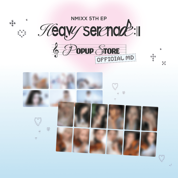 (Pre Order) NMIXX - Heavy Serenade Pop Up Official MD: LENTICULAR TRADING CARD - KPop Idol