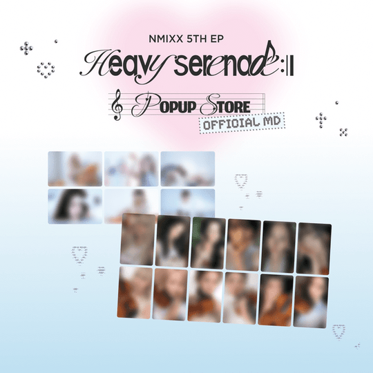 (Pre Order) NMIXX - Heavy Serenade Pop Up Official MD: LENTICULAR TRADING CARD
