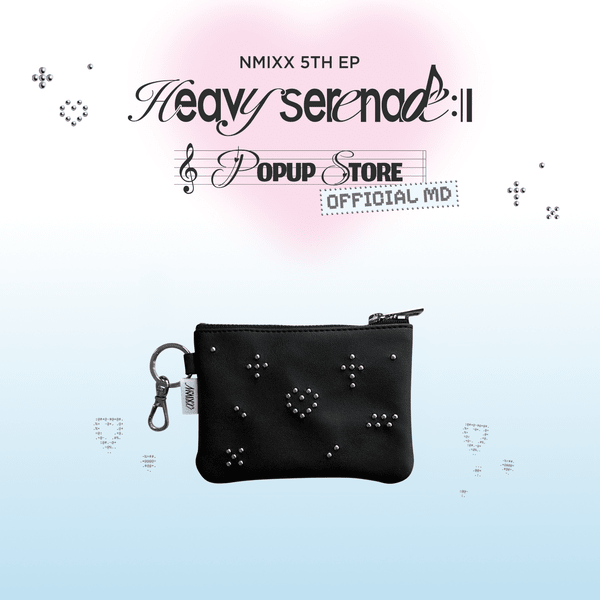 (Pre Order) NMIXX - Heavy Serenade Pop Up Official MD: MINI POUCH KEYRING - KPop Idol
