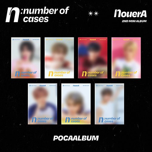 (Pre Order) NouerA - n: Number of Cases Poca Album (random cover) - KPop Idol