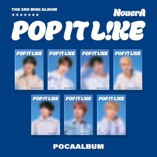 (Pre Order) NouerA - Pop It Like Poca Ver. - KPop Idol