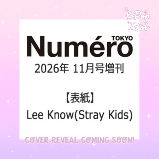 (Pre Order) Numero Tokyo Magazine - NOV26. Cover: Lee Know