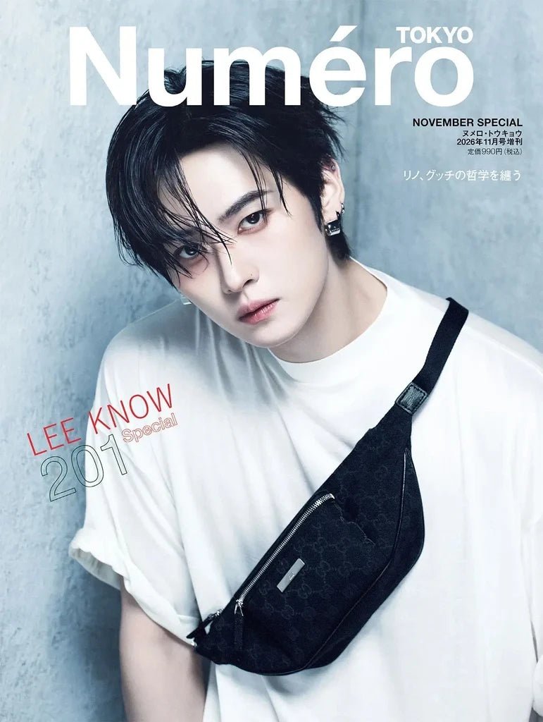 (Pre Order) Numero Tokyo Magazine - NOV26. Cover: Lee Know - KPop Idol