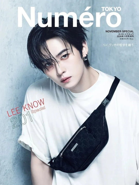 (Pre Order) Numero Tokyo Magazine - NOV26. Cover: Lee Know