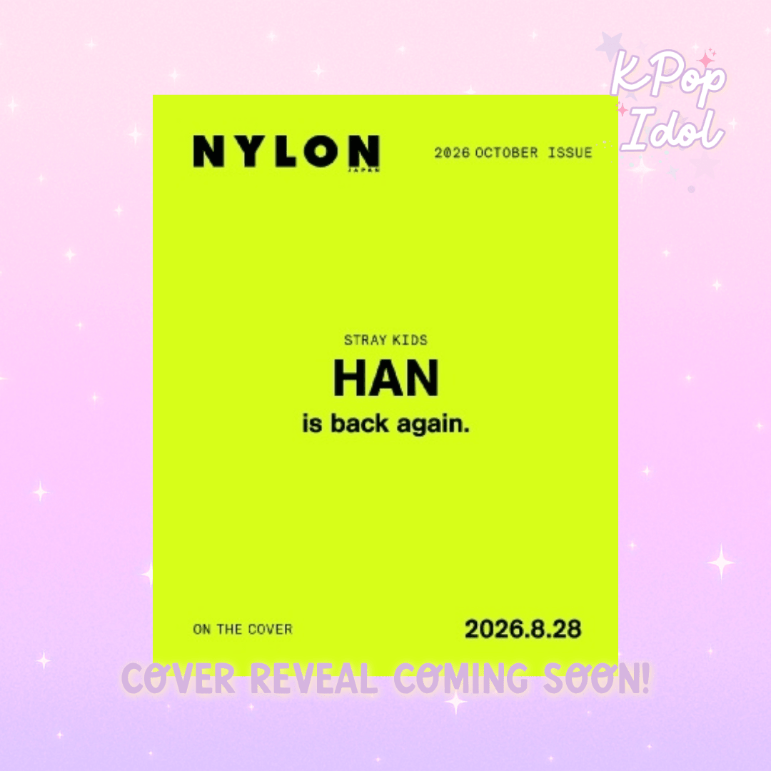 (Pre Order) Nylon Japan Magazine - OCT26. Cover: HAN - KPop Idol