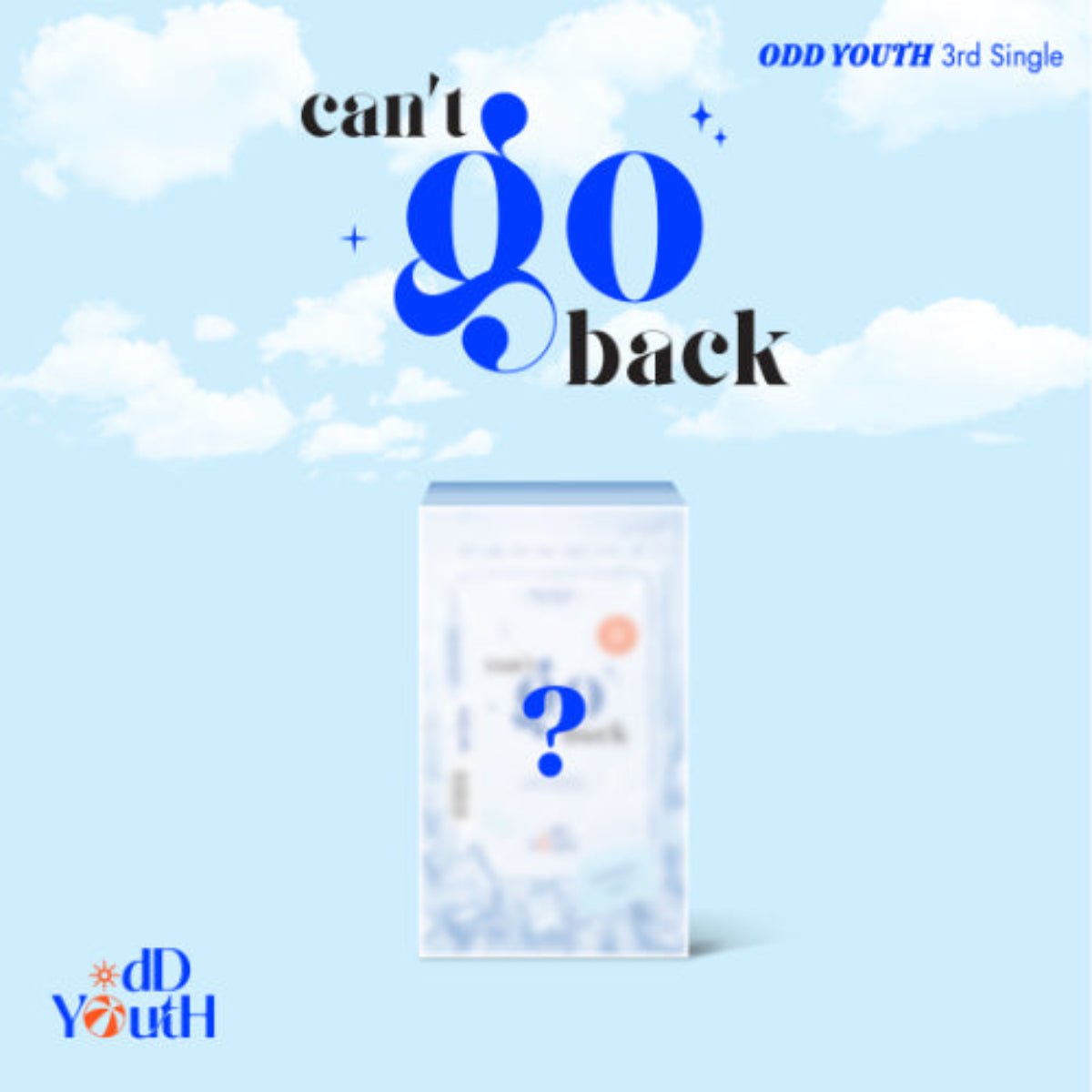 (Pre Order) Odd Youth - can't go back - KPop Idol
