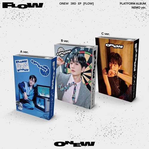 (Pre Order) Onew - Flow Nemo Version - Random Cover - KPop Idol